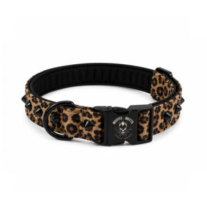 Hero Studded Dog Collar - Leopard